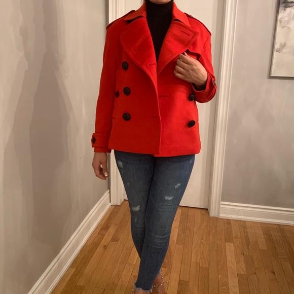 Burberry Wool Cashmere Peacoat - Picture 1 of 8